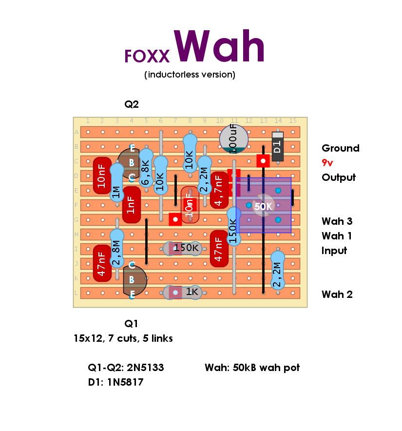 Foxx Wah inductorless 1ec9da25bafe