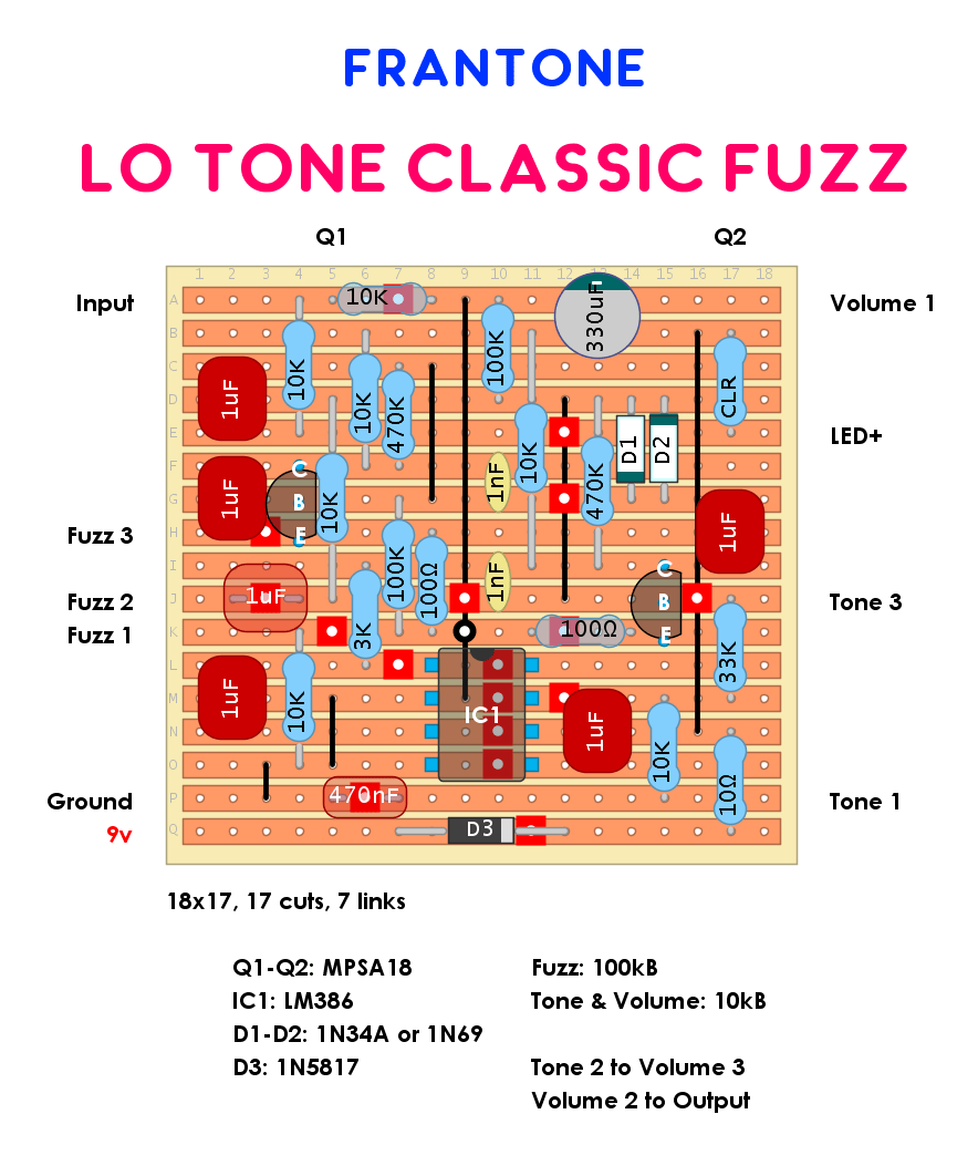Frantone Lo Tone Classic Fuzz 69c86a9cb315