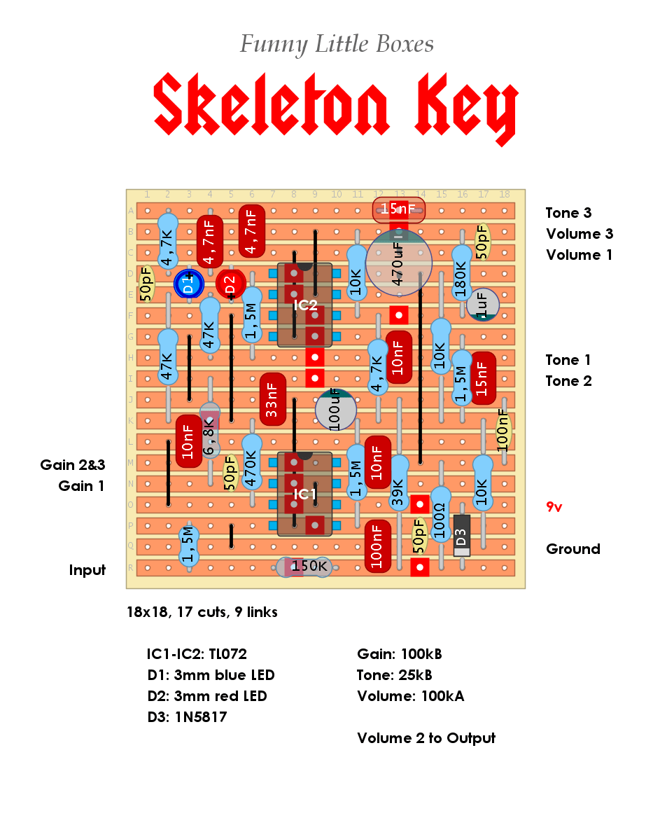 Funny Little Boxes Skeleton Key 7b71c7eb3673