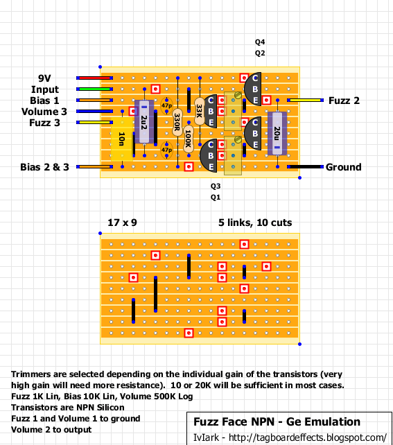 Fuzz Face NPN Ge Emulation 2a93ebe10372
