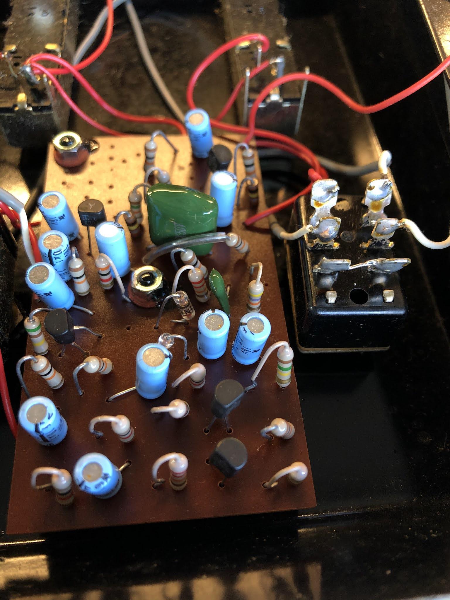 Fuzz Machine - Ibanez Standard Fuzz pedal - circuit board Fuzz Machine - Ibanez Standard Fuzz pedal - circuit board