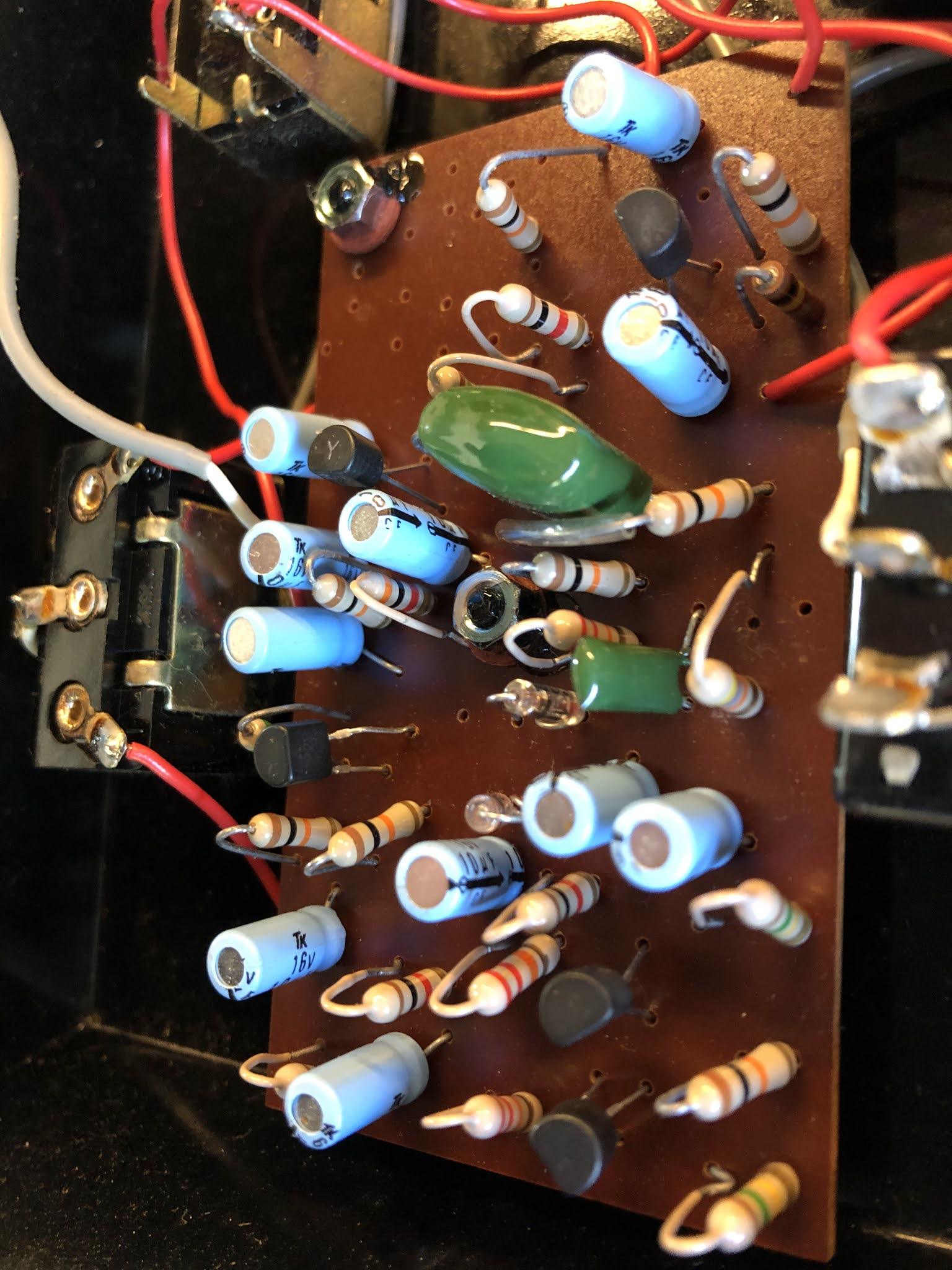 Fuzz Machine - Ibanez Standard Fuzz pedal - circuit board Fuzz Machine - Ibanez Standard Fuzz pedal - circuit board