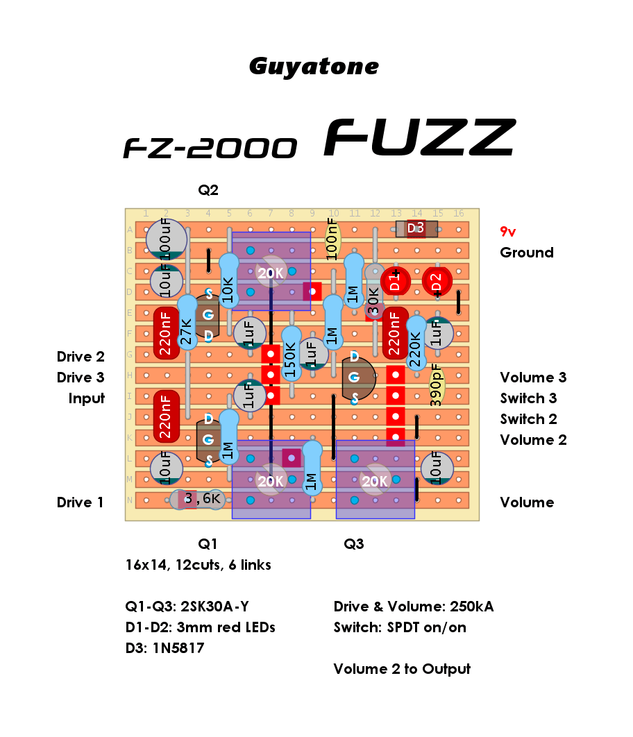 Guyatone FZZ 2000 Fuzz 2bf6d37e1076