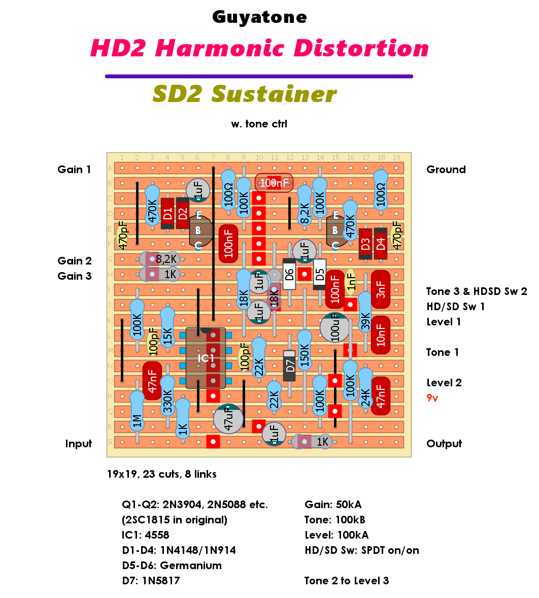 Guyatone SD2 Sustainer da0bf6db7d1c