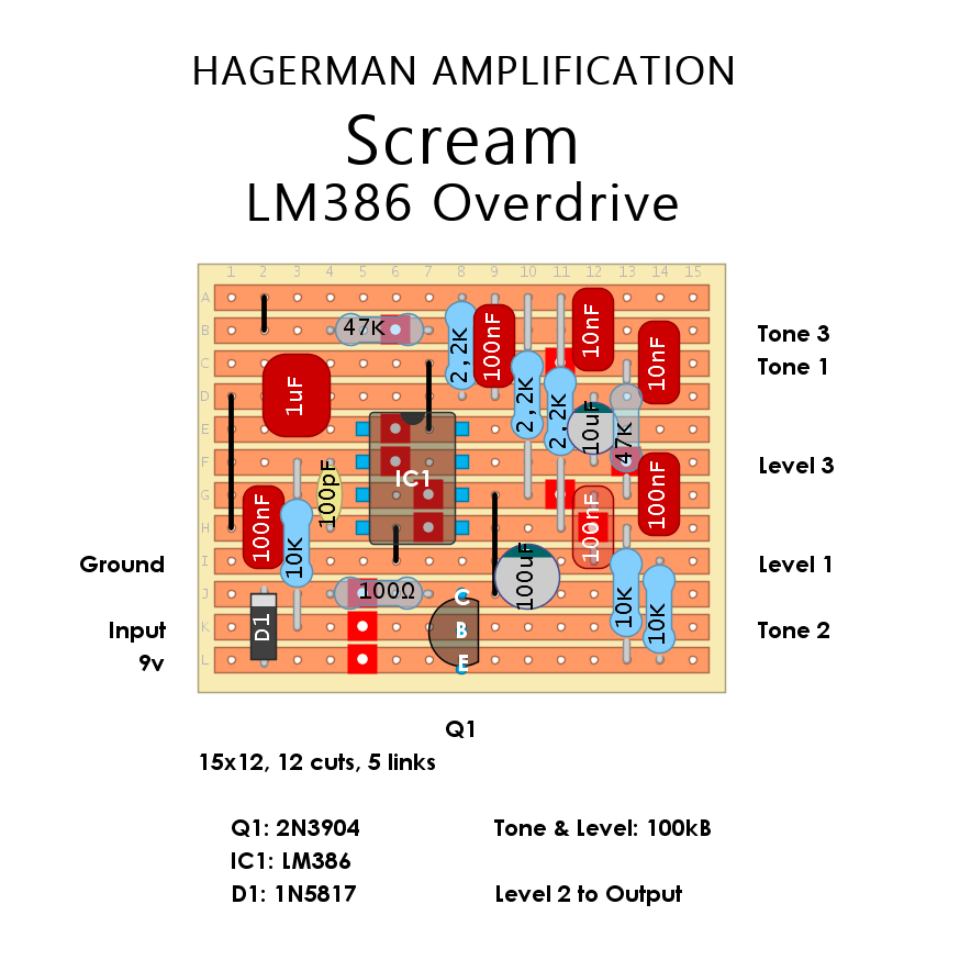 Hagerman Scream LM386 OD 17282e5831d1