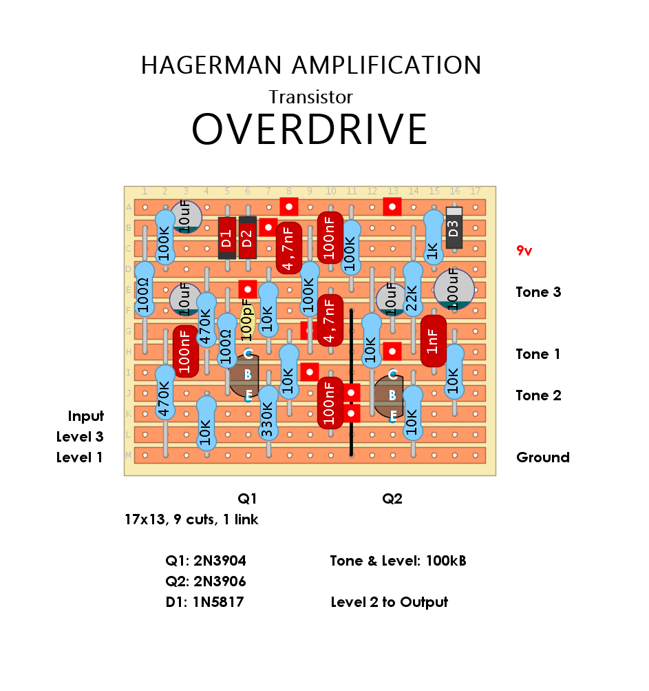 Hagerman Transistor Overdrive b065db856640