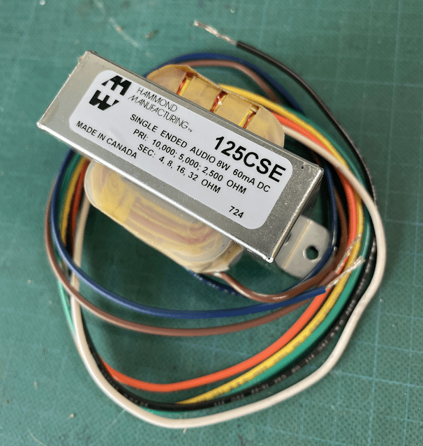 Hammond 125SE valve amp output transformer Hammond 125SE valve amp output transformer