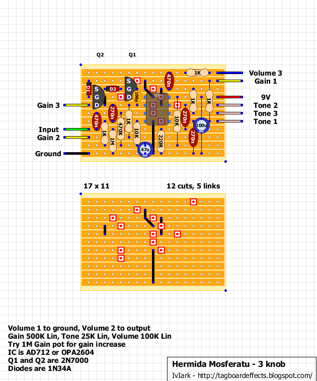 Hermida Mosferatu 3 knob 35e5d7f77a7a