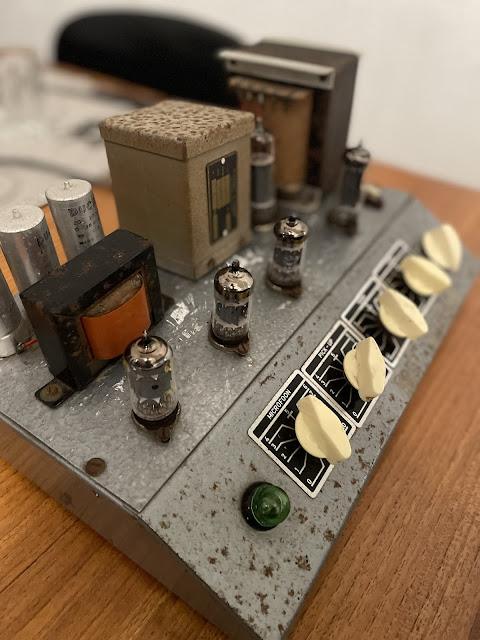 Vintage Dutch valve PA head amplifier Vintage Dutch valve PA head amplifier