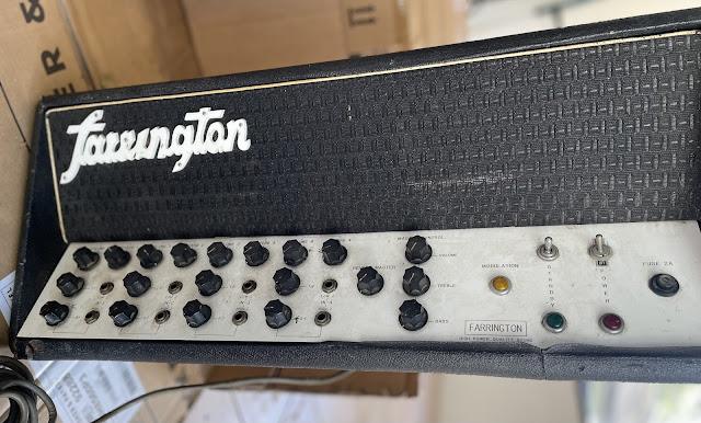VINTAGE FARRINGTON PA AMPLIFIER VINTAGE FARRINGTON PA AMPLIFIER