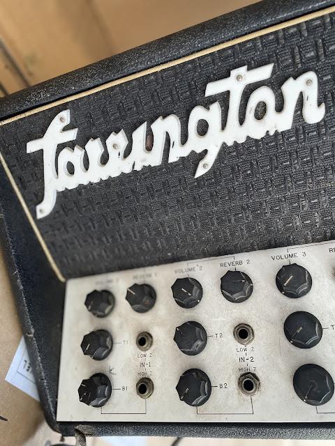 VINTAGE FARRINGTON PA AMPLIFIER VINTAGE FARRINGTON PA AMPLIFIER