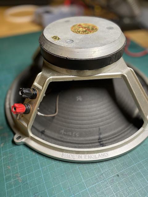 Wharfdale vintage 12" speaker guitar amplifier