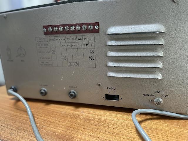 Fox Sounds Systems AWA PA1003 vintage valve PA amplifier