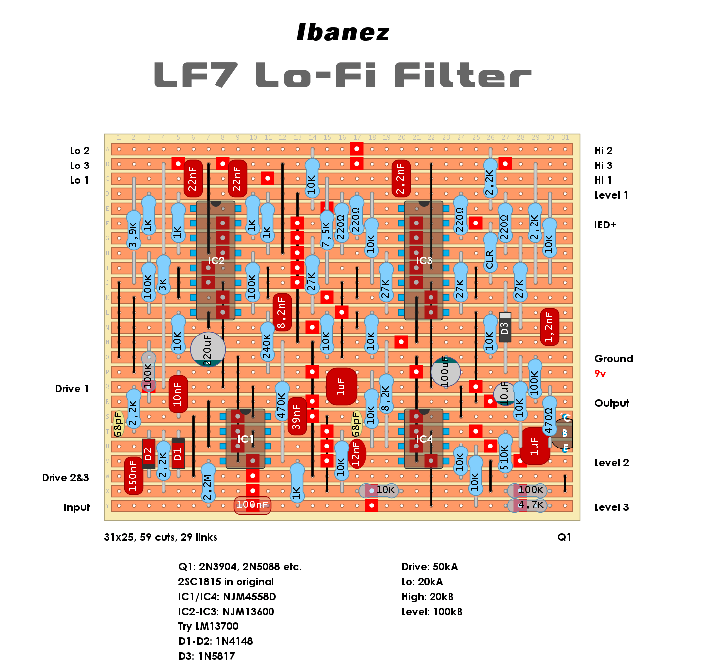 Ibanez LF7 Lo Fi Filter aec05cc6b9bf