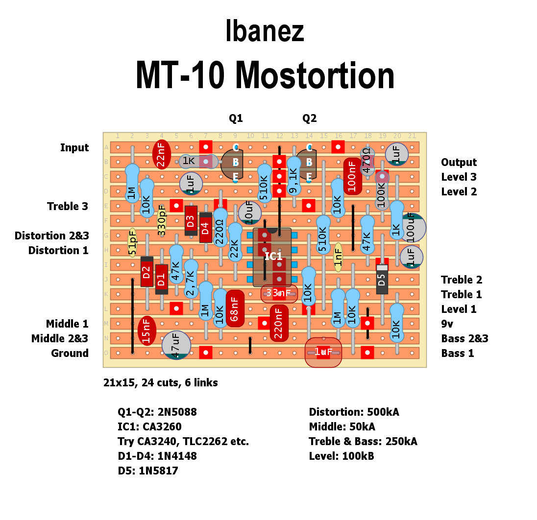 Ibanez MT 10 Mostortion 882f4b424738