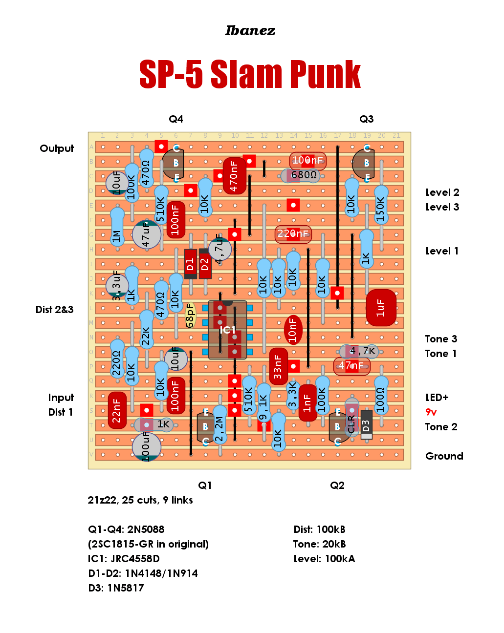 Ibanez SP5 Slam Punk 0b6a513d14db