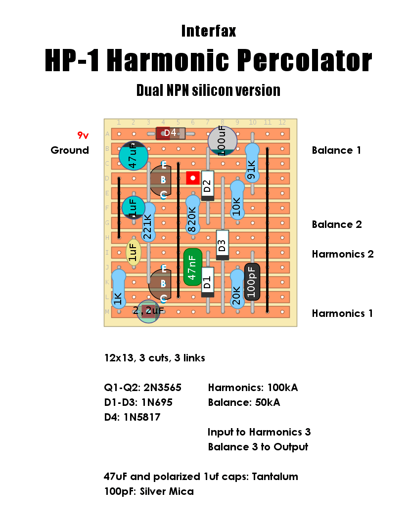 Interfax Harmonic Percolator dual NPN Si df9414a0ba6f