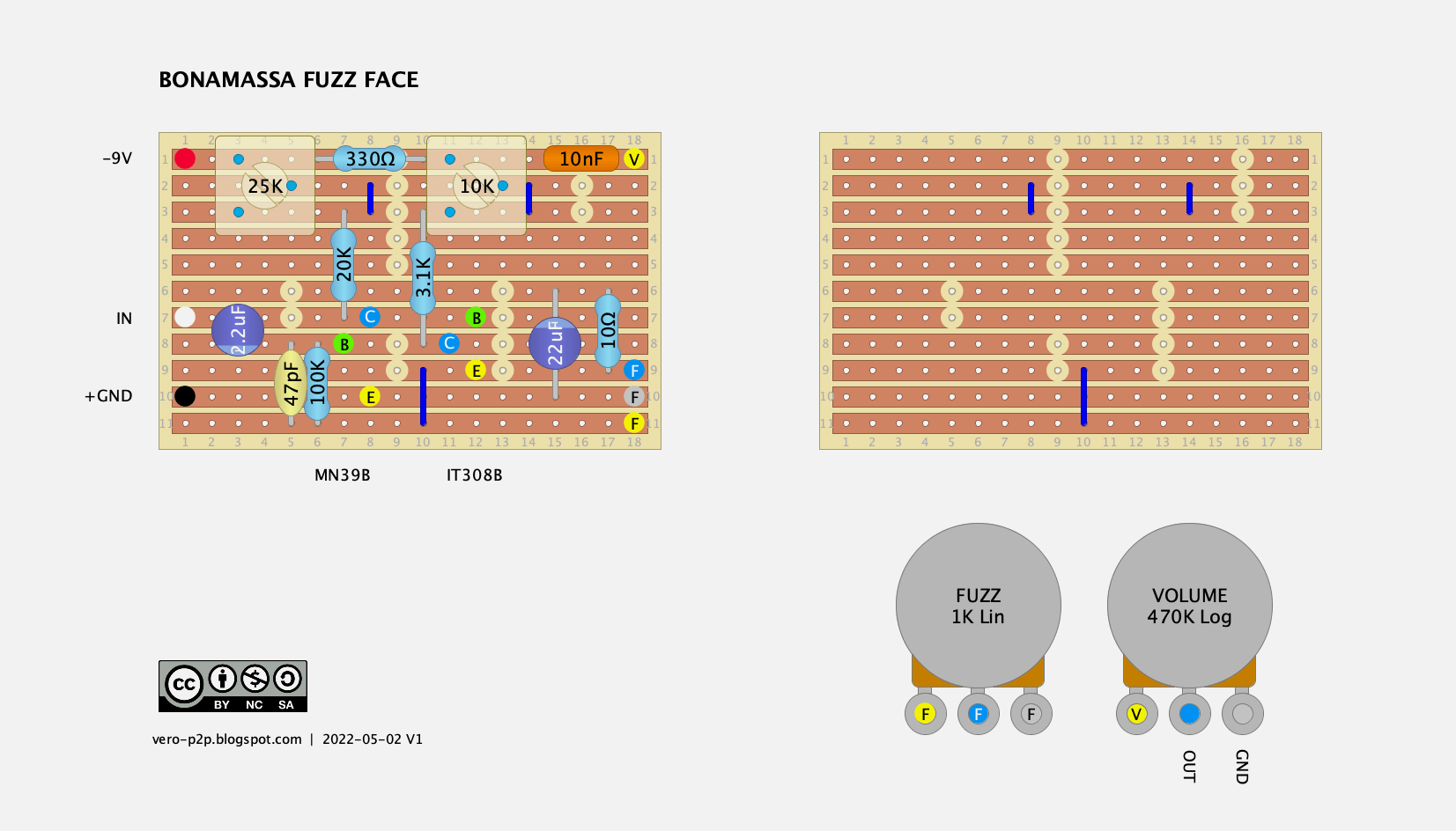 JOE BONAMASSA Fuzz Face vero layout v1 e1c2d99e2021