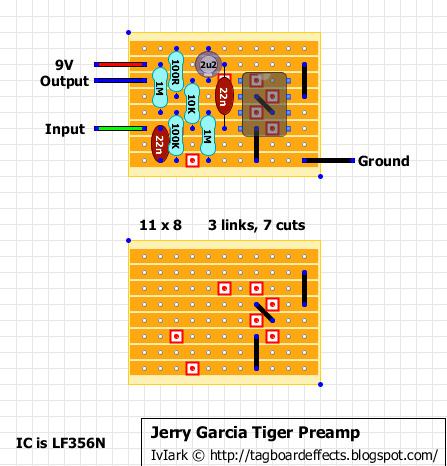 Jerry Garcia Tiger Preamp 9633d7d7a531