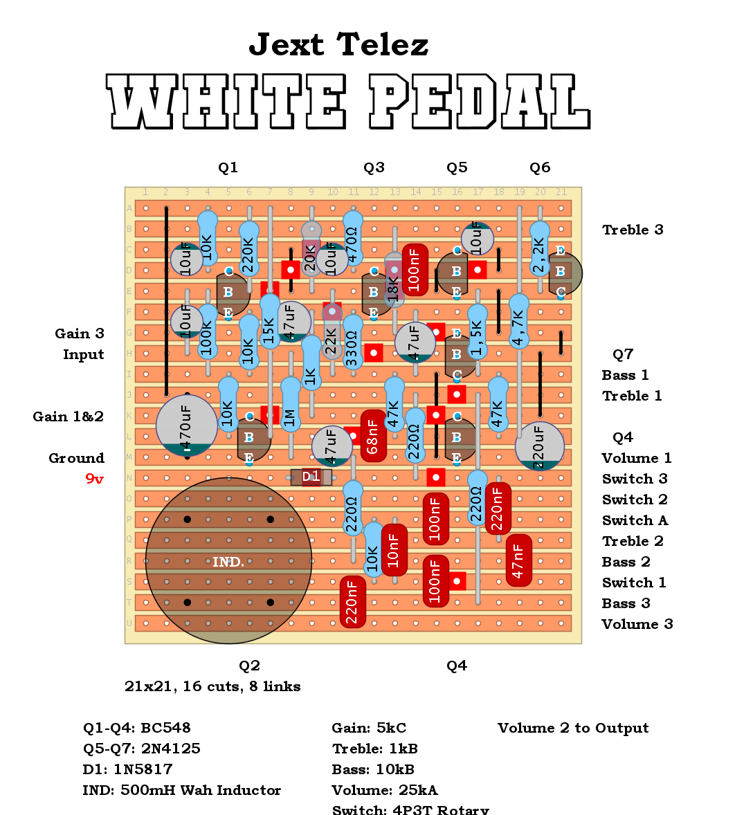 Jext Telez White Pedal f561f13b712a