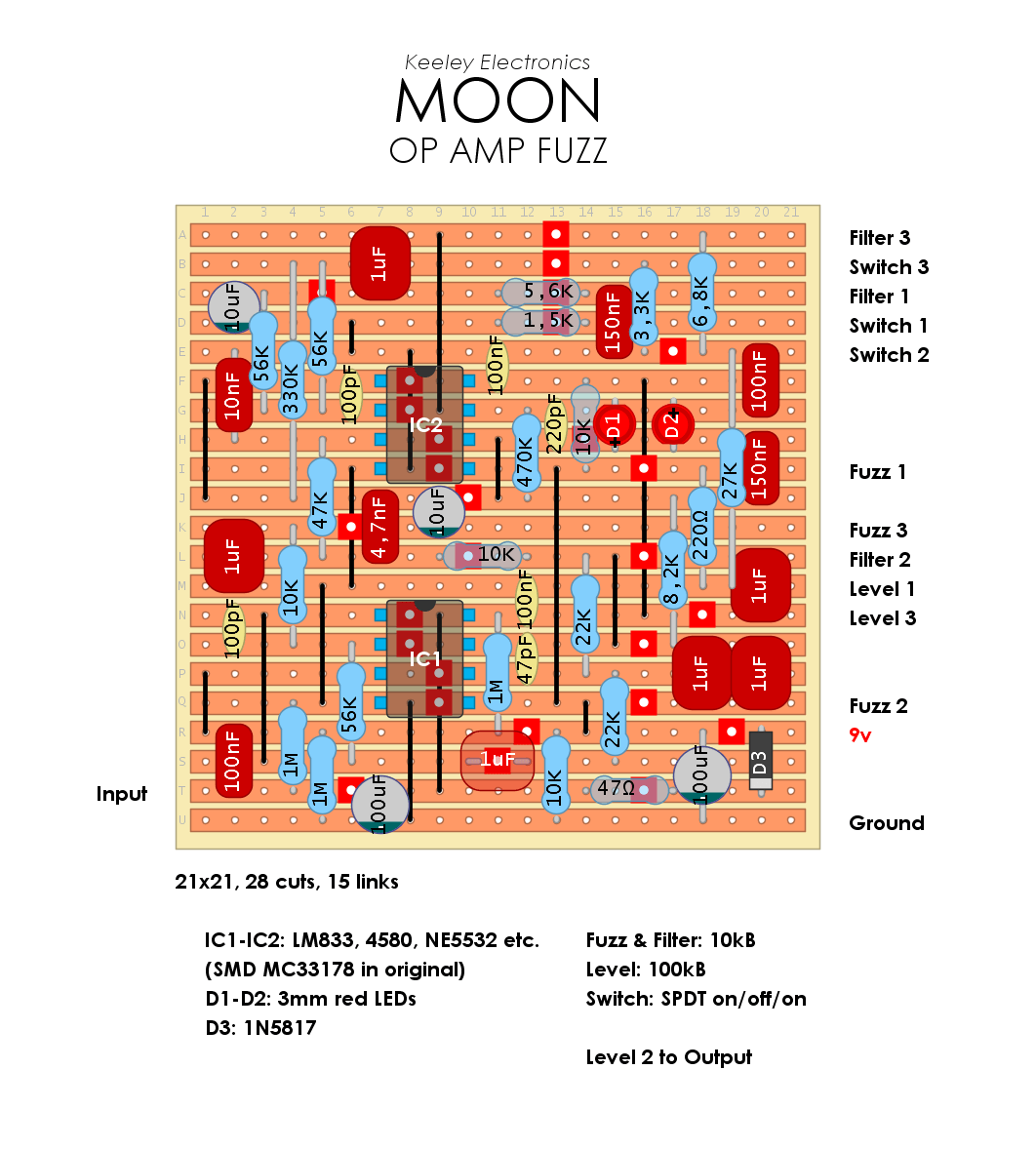 KEELEY MOON FUZZ 3bc45fa7a625
