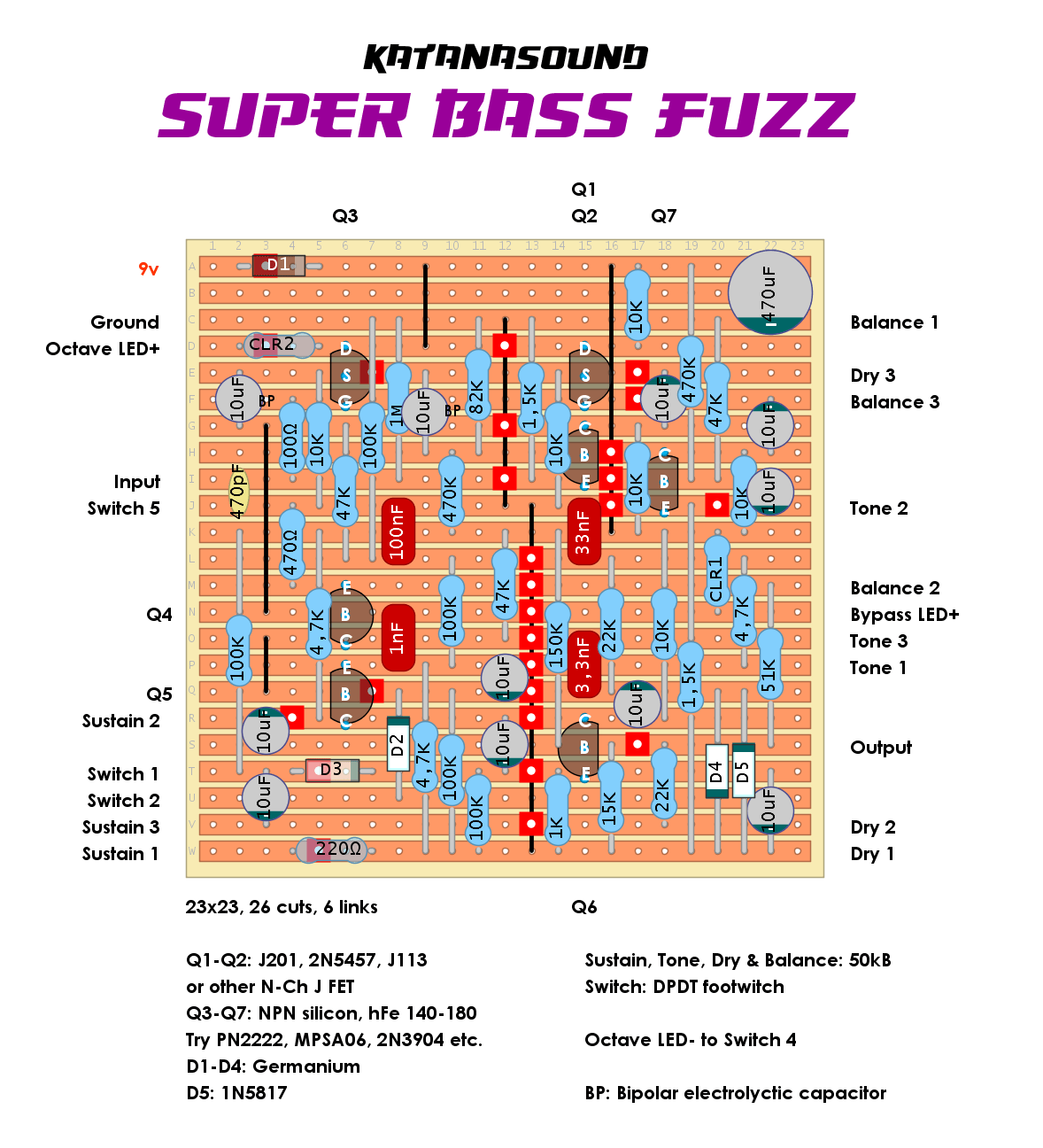 Katanasound Super Bass Fuzz 42d5b0ae9056