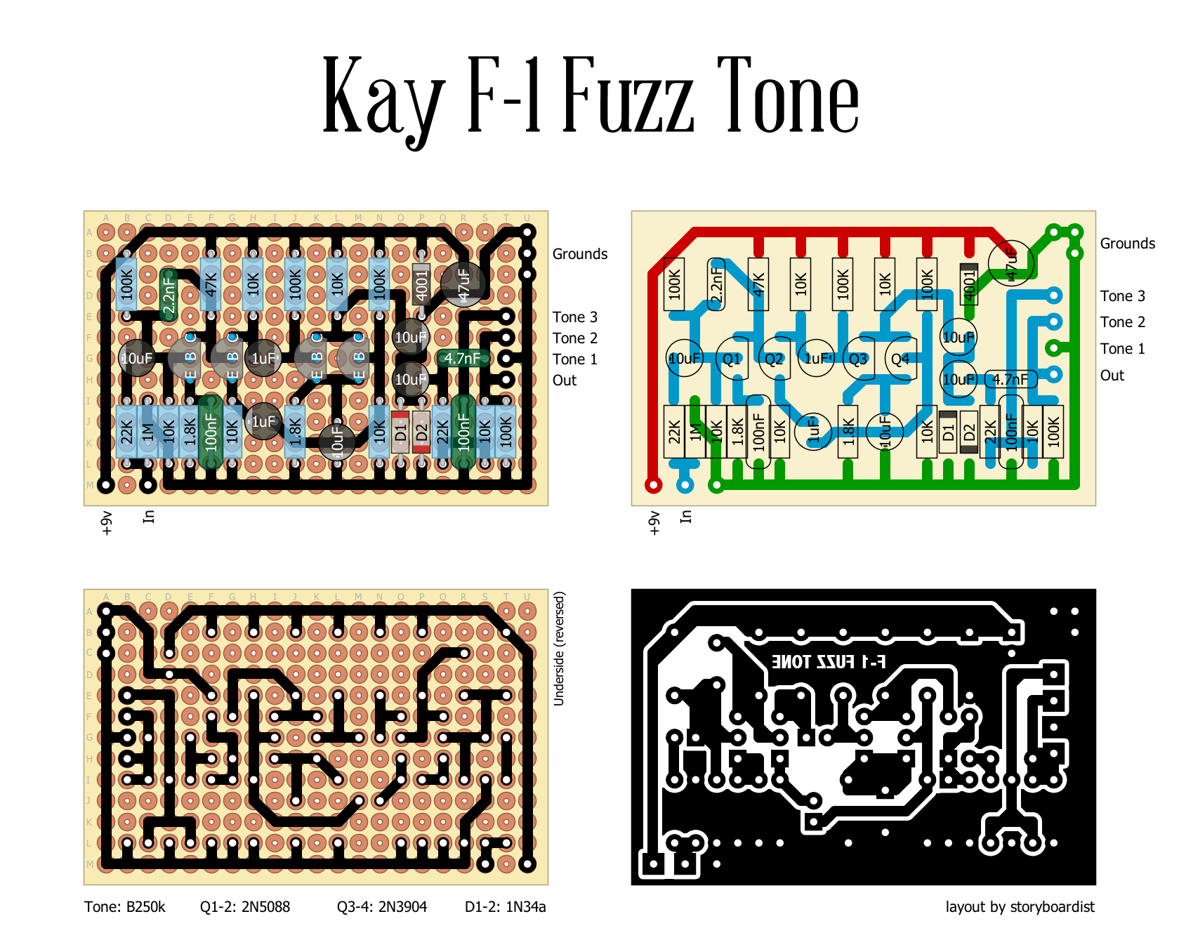 Kay F 1 Fuzz Tone d5be32f2c9b1