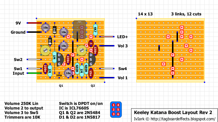 Keeley Katana Boost Layout Rev 2 e0c5eb7a7609