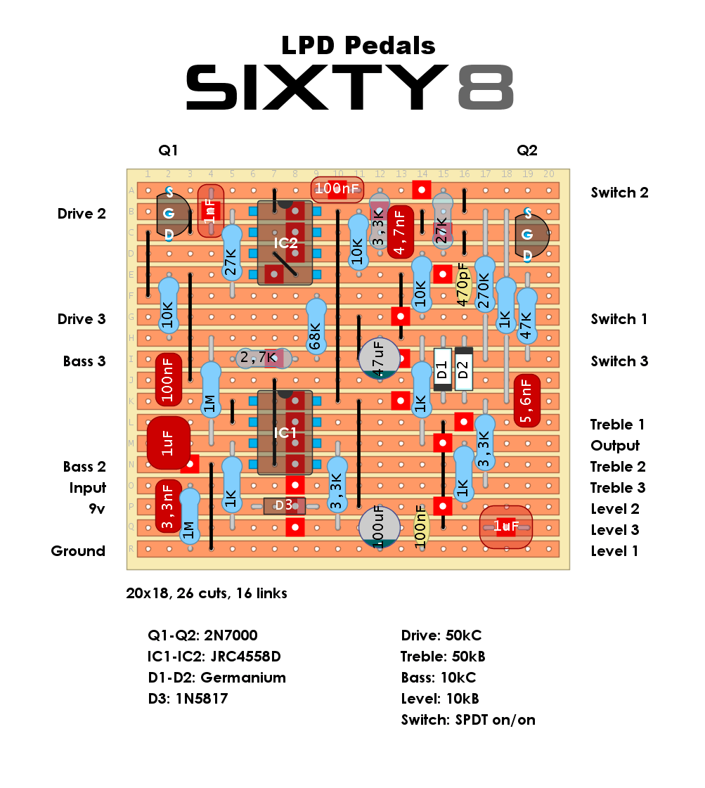 LPD Pedals Sixty8 37e2cdfa7960