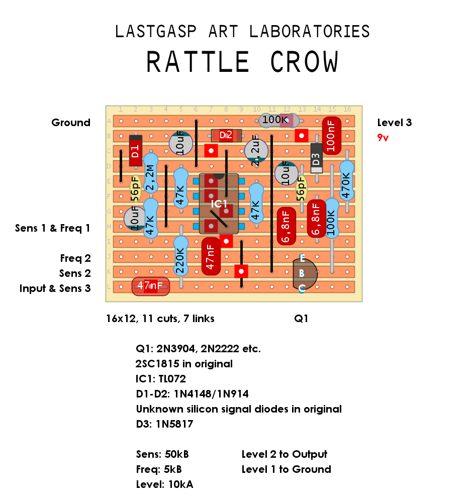 Lastgasp Laboratories Rattle Crow e640c2e89f1f