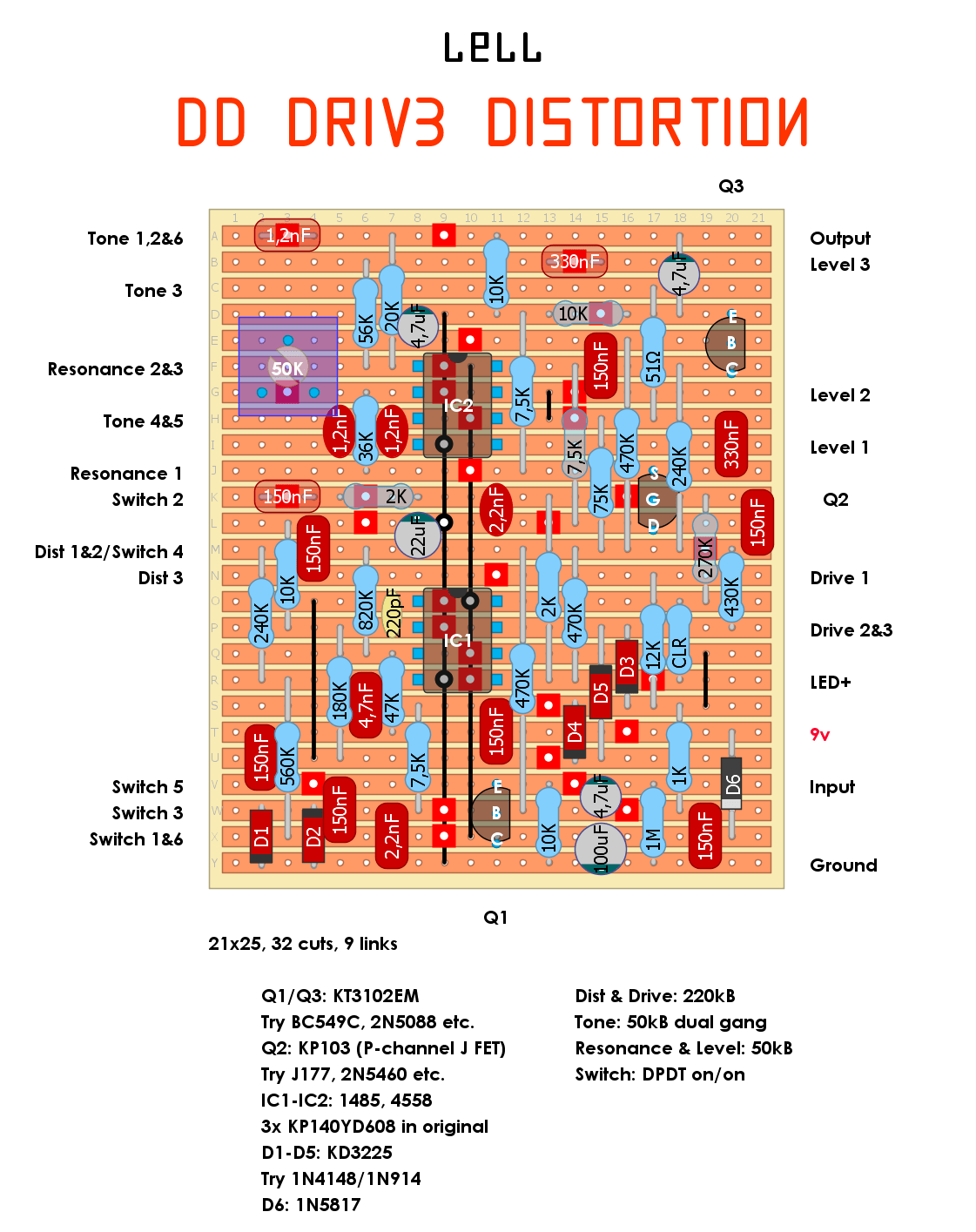 Lell DD Drive Distortion 4b84600539de