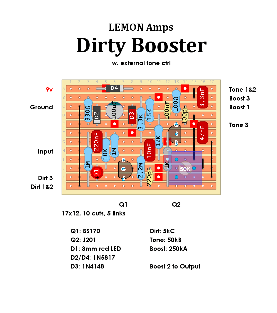 Lemon Amps Dirty Booster db41359eb50a