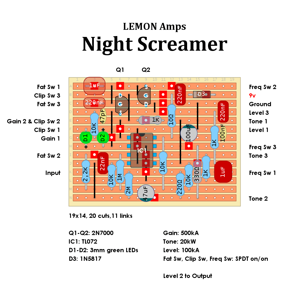Lemon Amps Night Screamer f185534eee04