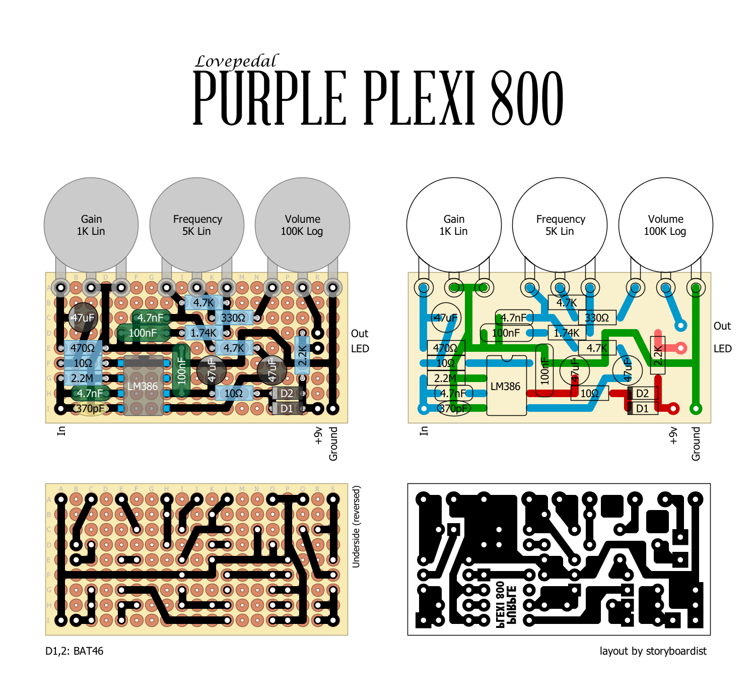 Lovepedal Purple Plexi 800 8291d3d31f82