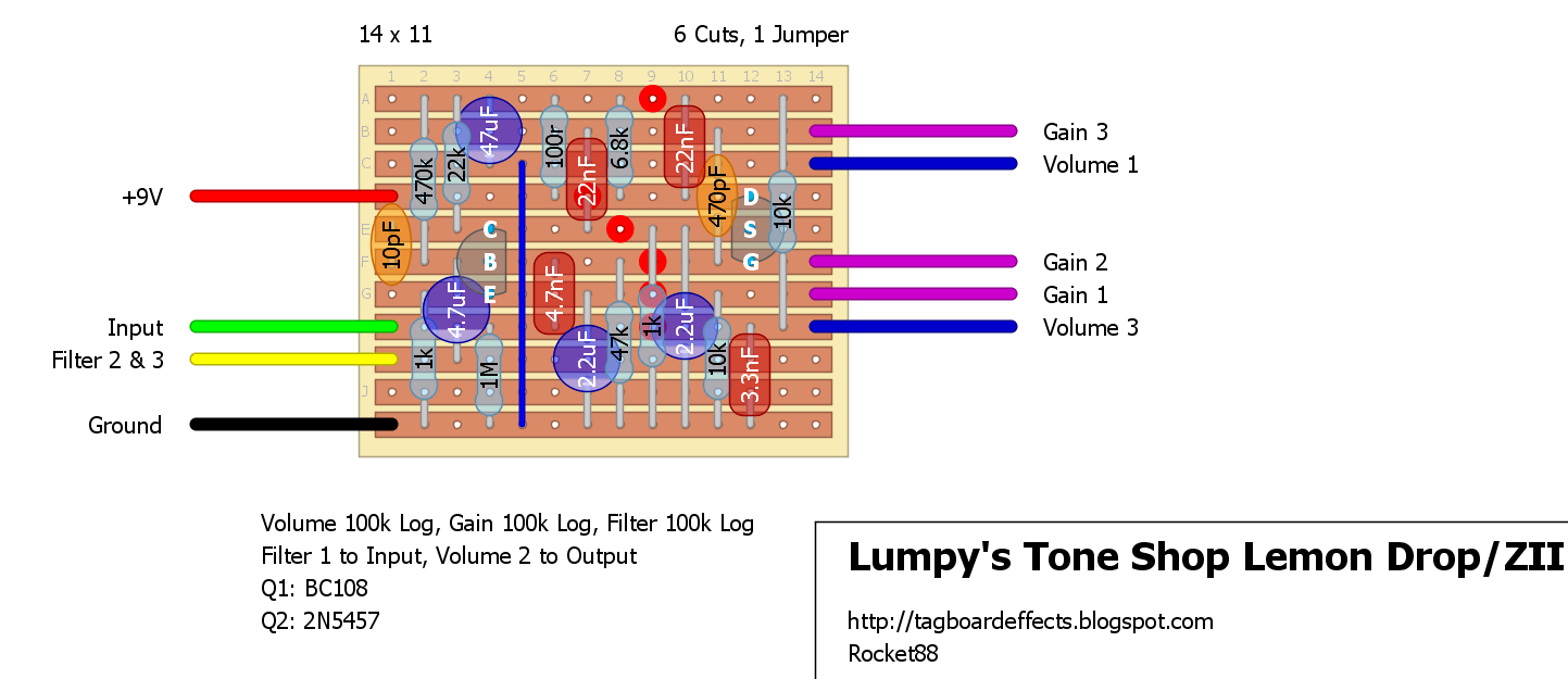 Lumpy 27s Tone Shop Lemon Drop ZII 79a064645225