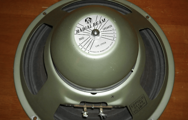 MPS alnico speaker 12PQCB