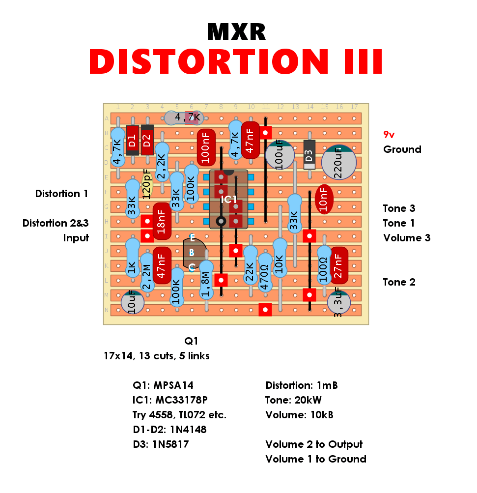 MXR Distortion III f67dac245a72