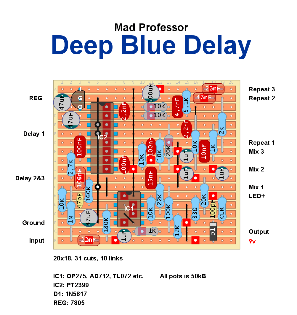 Mad Professor Deep Blue Delay 4873837ea3b1