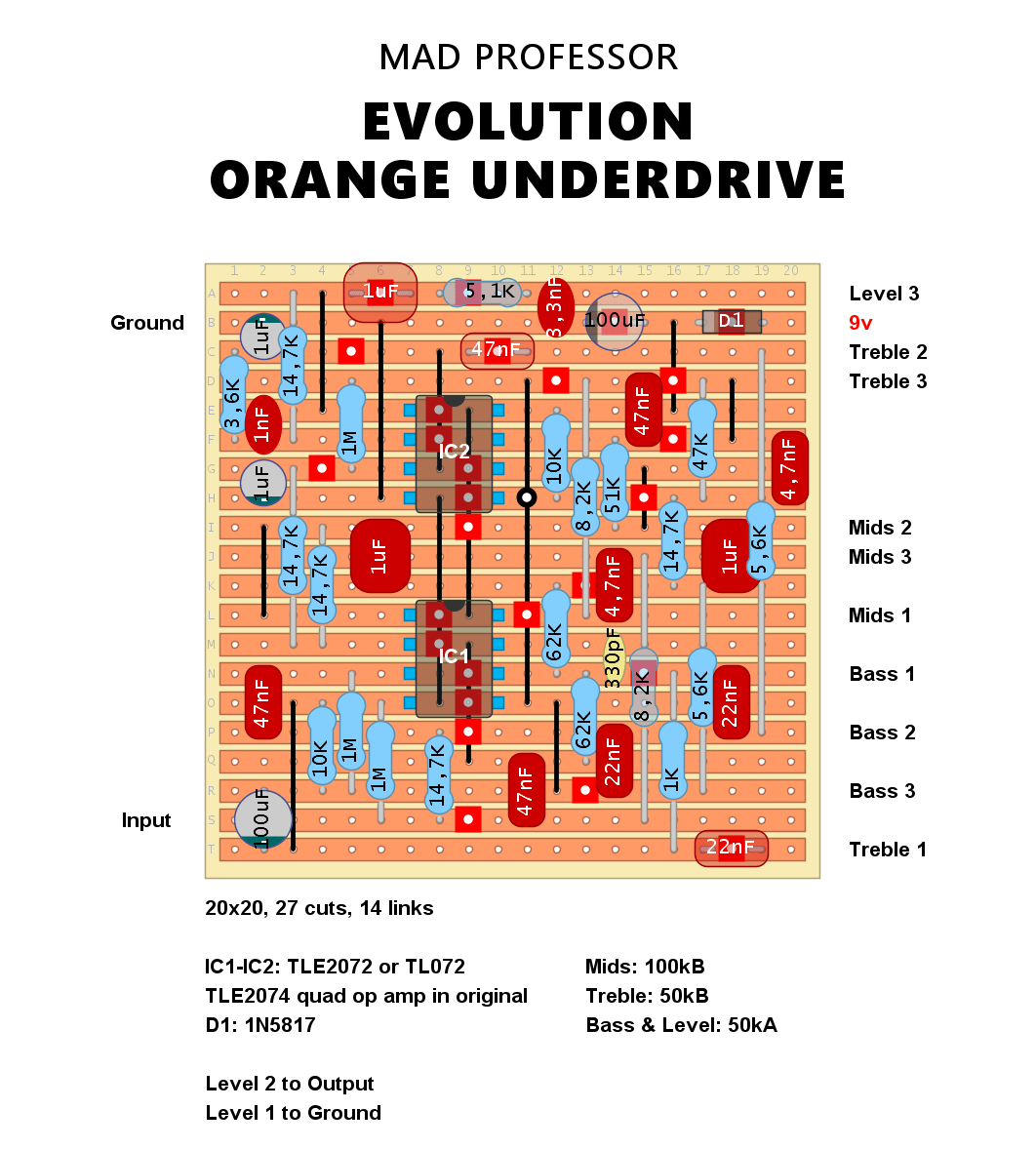 Mad Professor Evolution Orange Underdrive 4081a90b8571