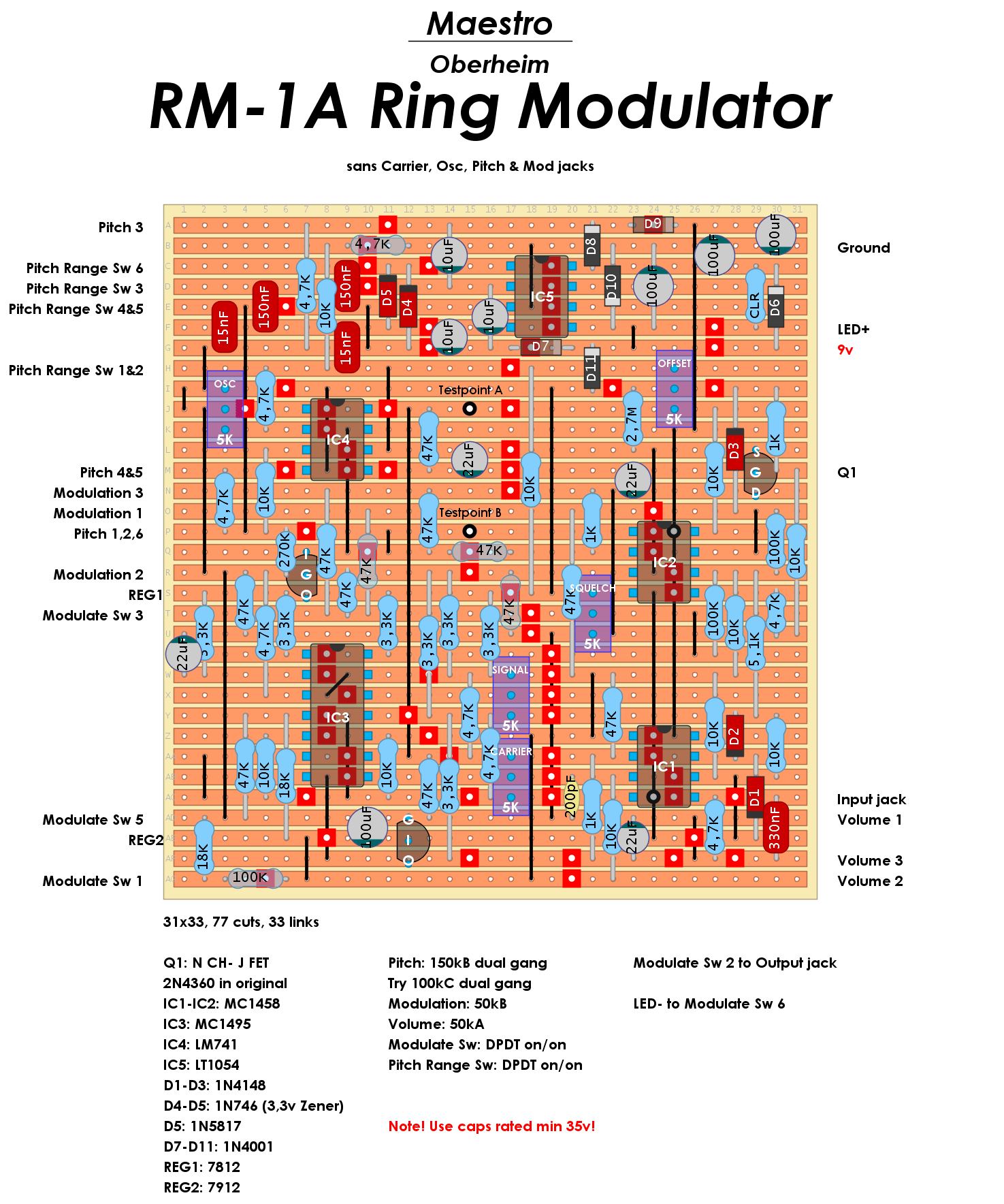 Maestro RM 1A Ring Modulator be3760c5cce3