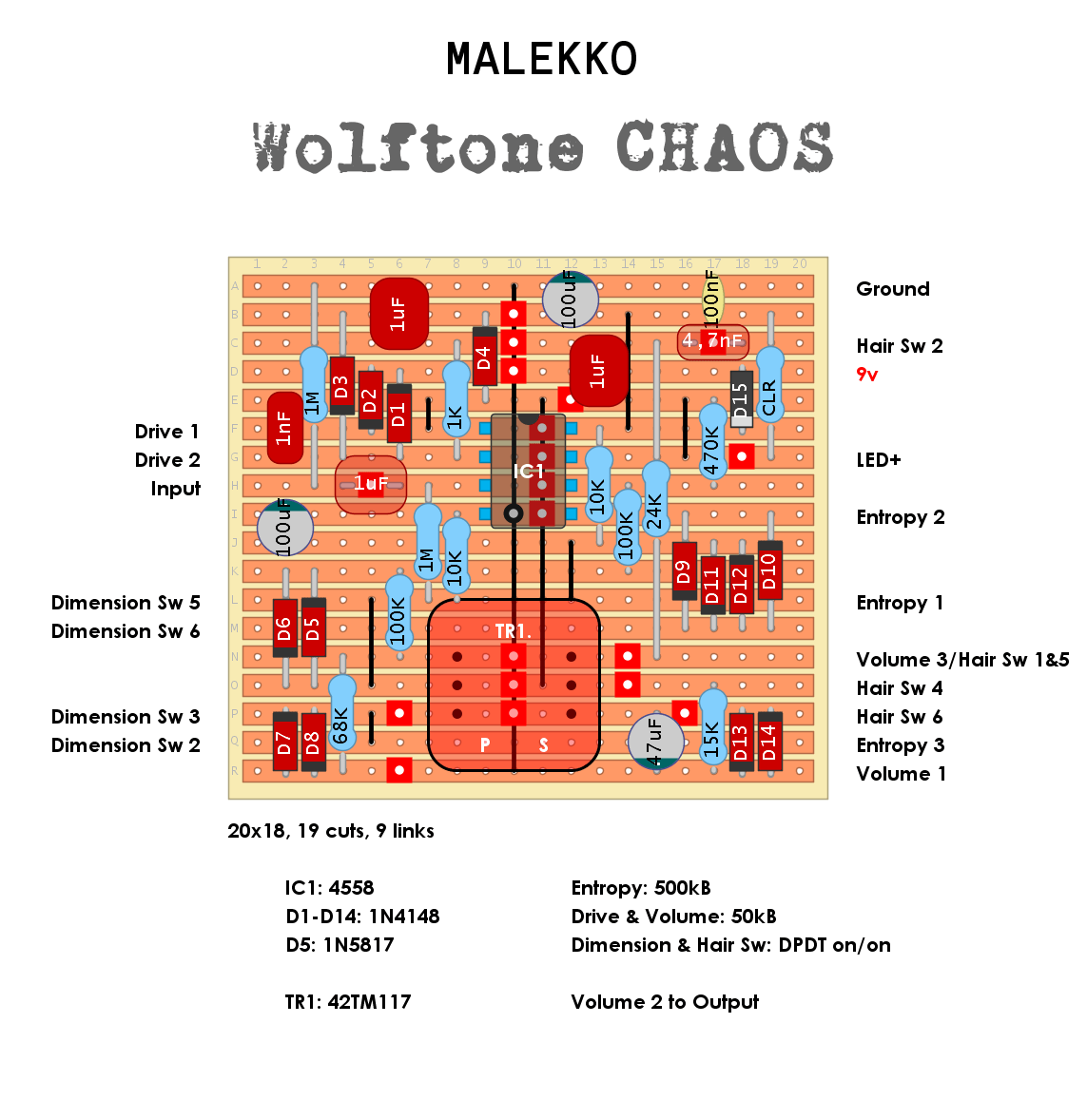 Malekko Wolftone Chaos 8e228df7d72a