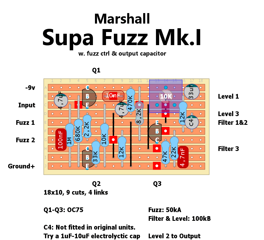 Marshall Supa Fuzz Mk I 75109c24d9b4
