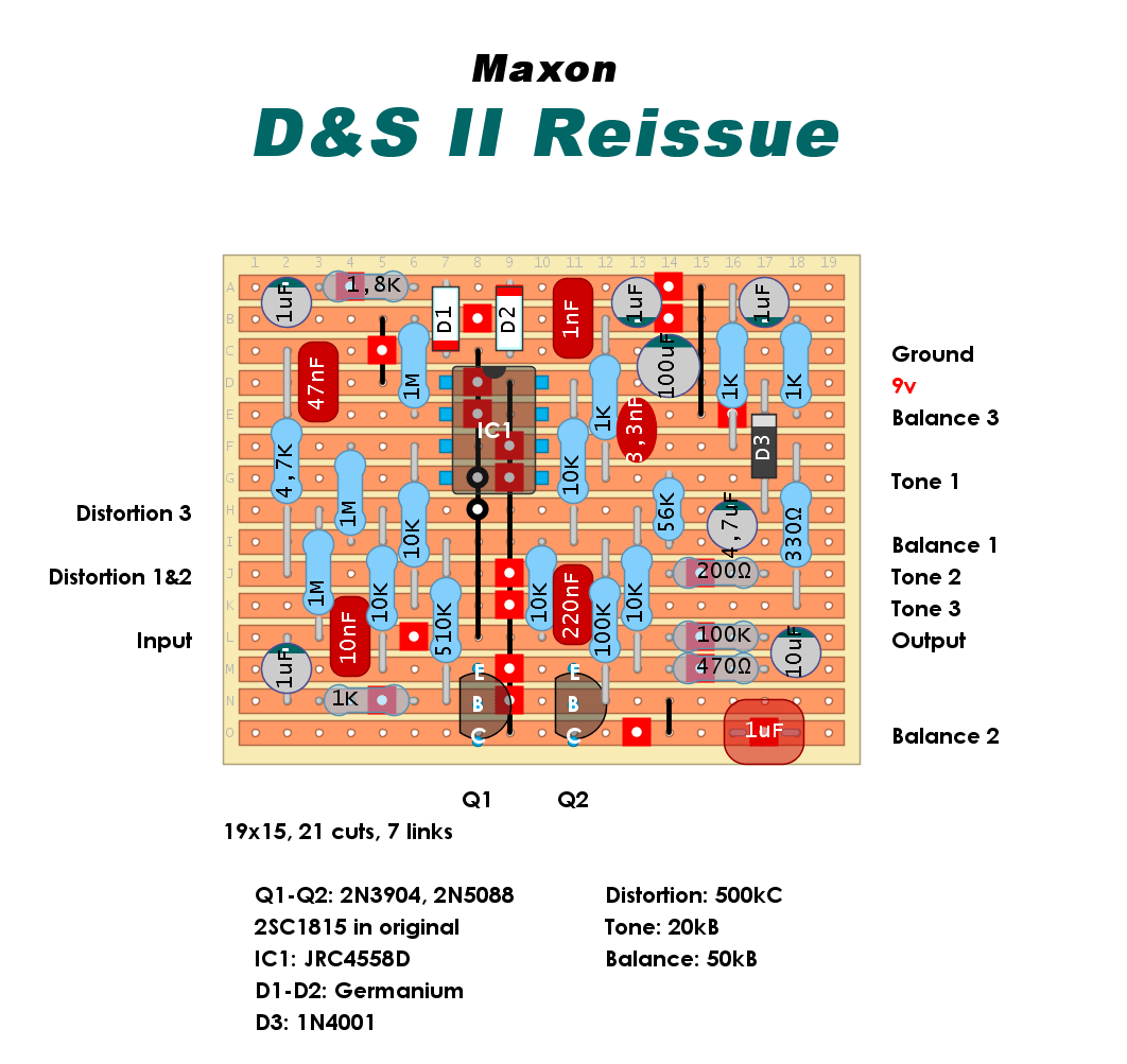 Maxon D S II reissue 076cb536304e
