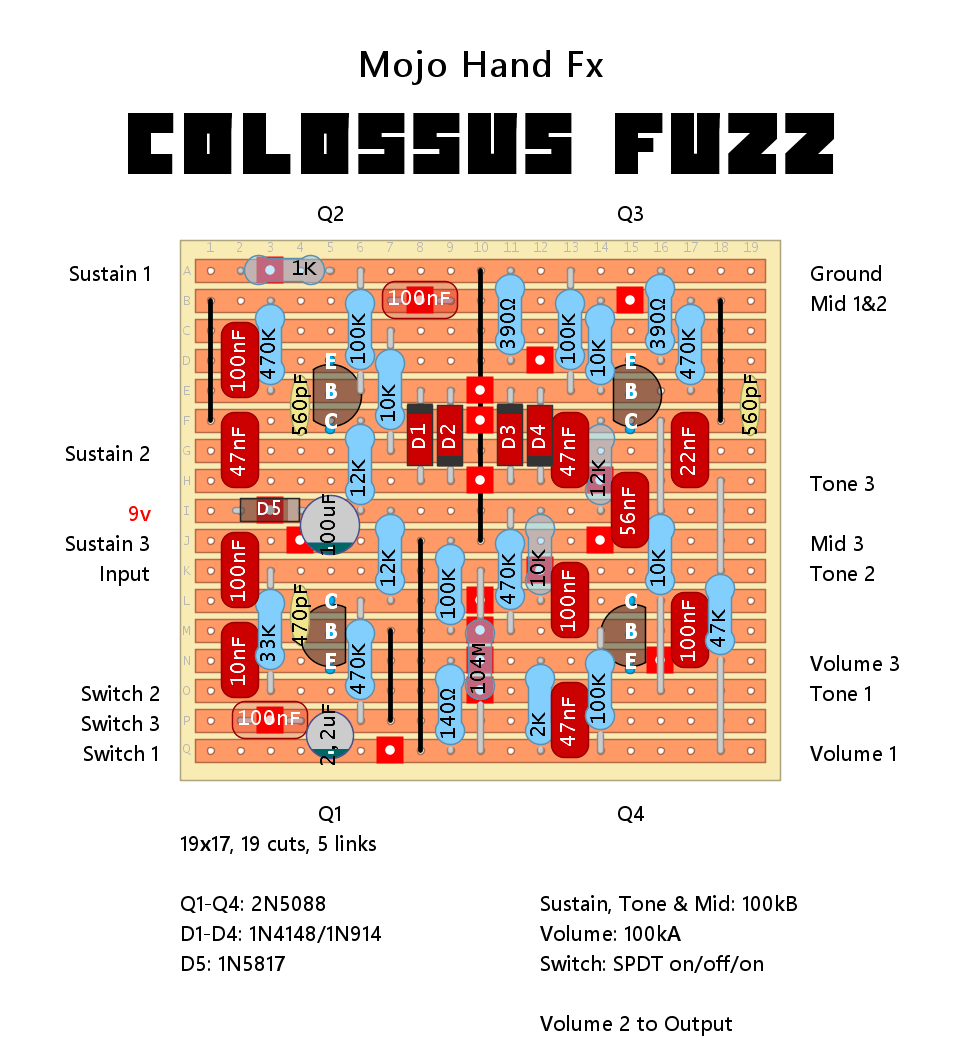 Mojo Hand Fx Colossus Fuzz 980d9624eabf