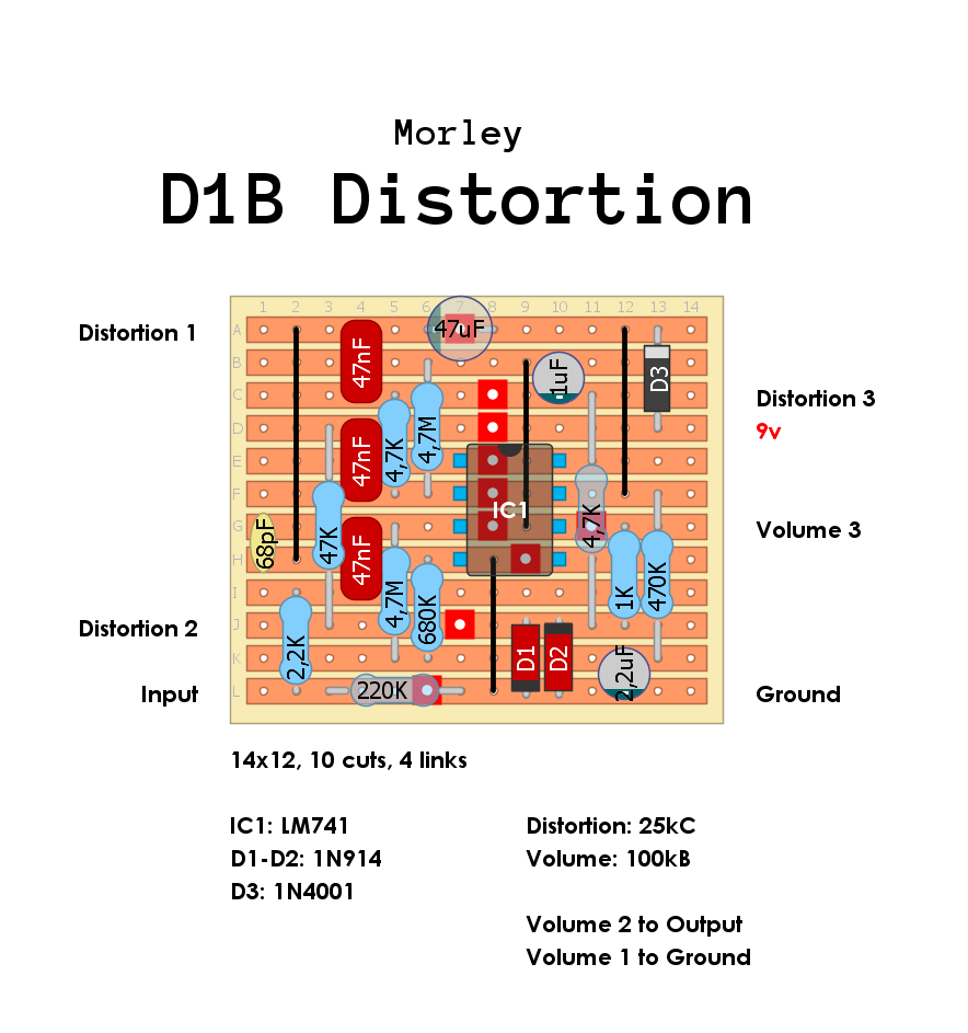 Morley D1B Distortion 98e72d2d6260