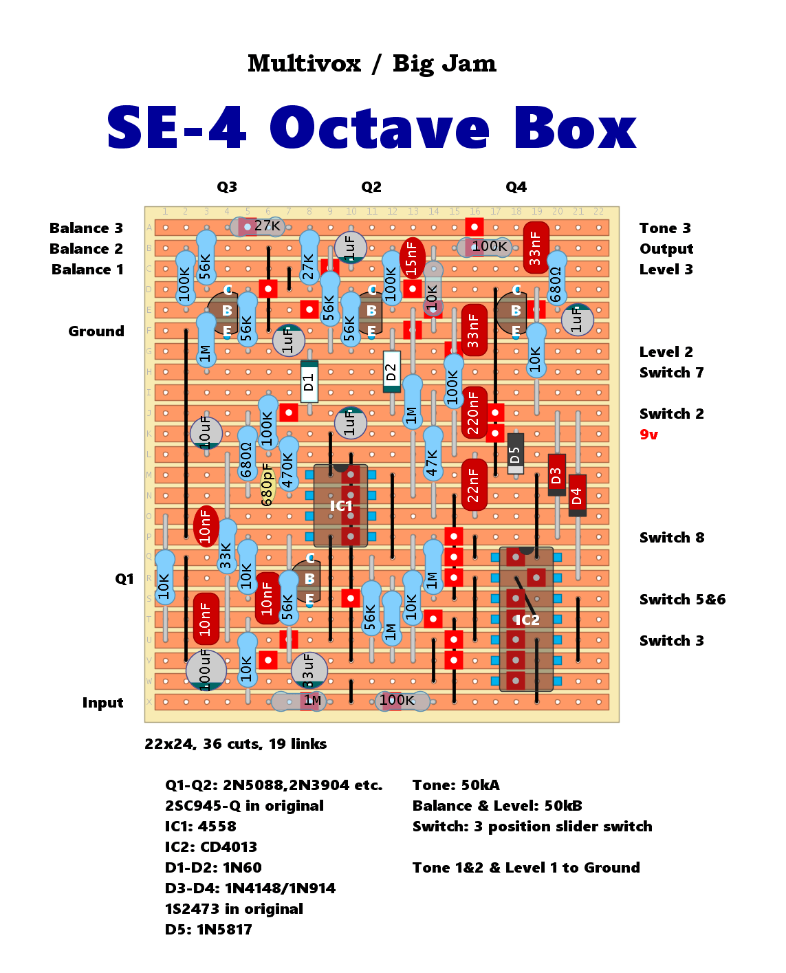 Multivox Big Jam SE4 Octave d1d34d6d2921