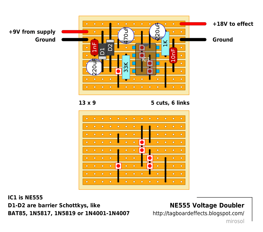 NE555 Voltage Doubler 5495724485dc