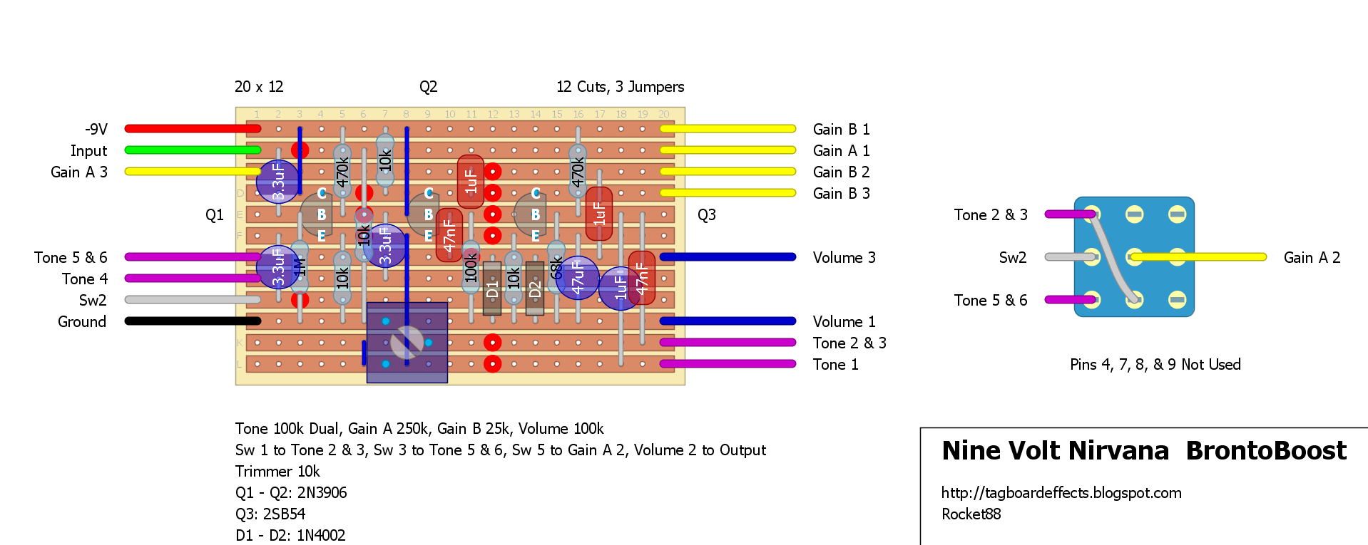 Nine Volt Nirvana BrontoBoost 76d2f8df16c5