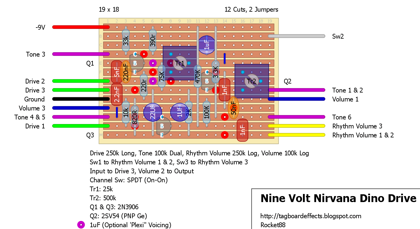 Nine Volt Nirvana Dino Drive c6c6f7225e9a