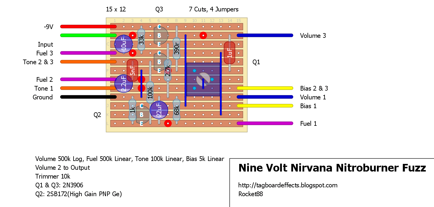 Nine Volt Nirvana Nitroburner Fuzz 782a9d479a75